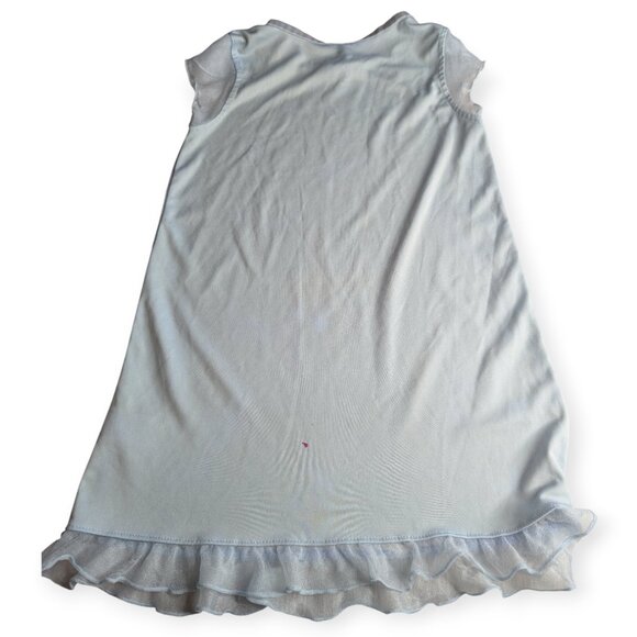 Disney Frozen 2 Elsa Themed Blue Lightweight Nightgown Size 6 - Picture 7 of 12
